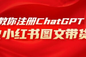 用AI做小红书图文带货赚钱，保姆级教程，简单上手，日入1000